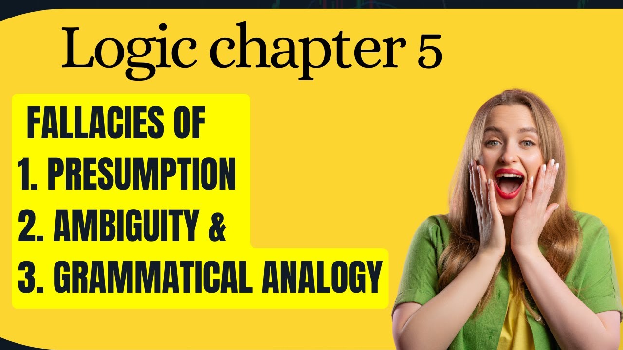 Logic and Critical Thinking Chapter 5 Logical reasoning and Fallacies - part 3| ፍሬሽማን ኮርስ 2018 በአማርኛ