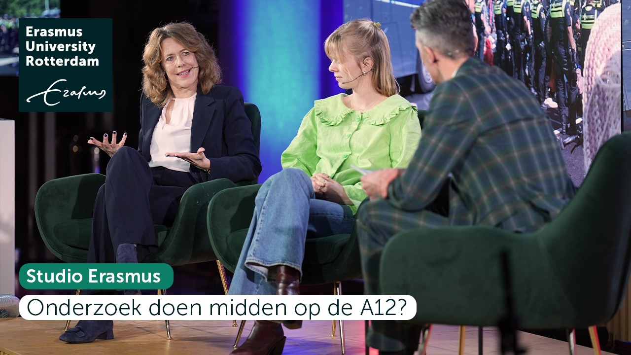 Onderzoek doen midden op de A12? - Studio Erasmus