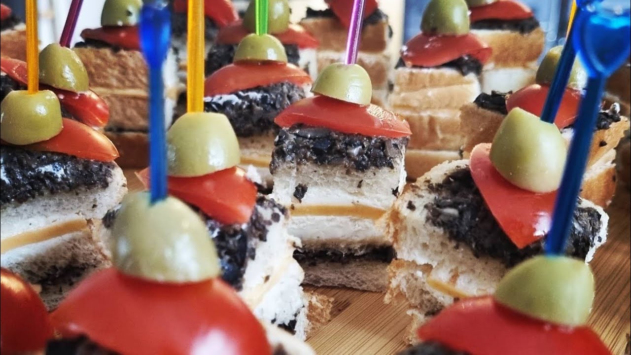 Appetizer with olive spread | Апетизер / Предјадење со намаз од маслинки