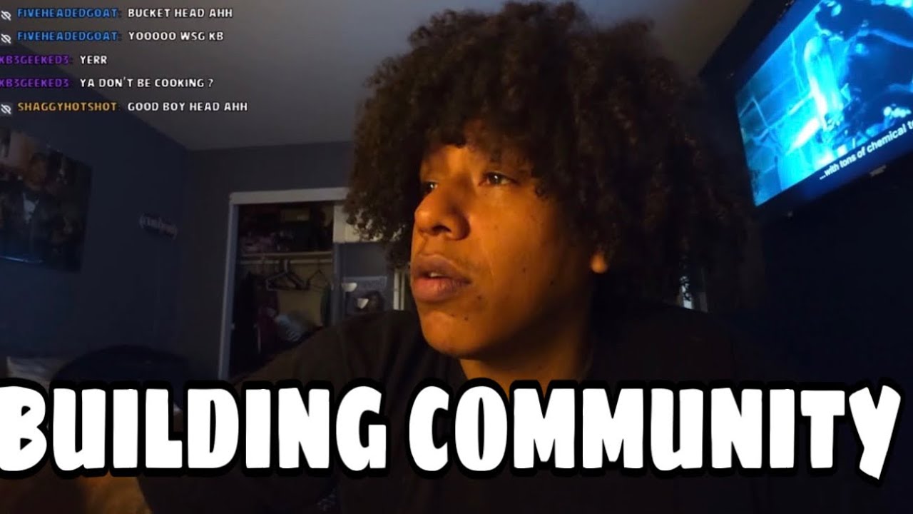 DESKTOP STREAM BUILDING COMMUNITY WITH CHAT! 