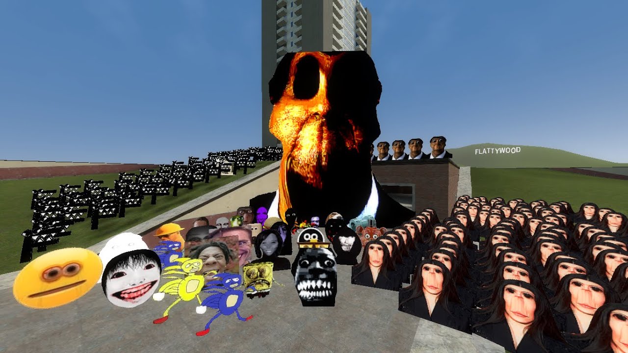 Too Much Nextbots and Obunga Head Boss !!!