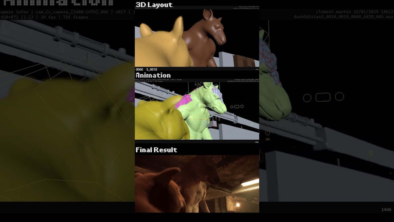 Shot Process_004 - #pok&eacute;mon CGI animation