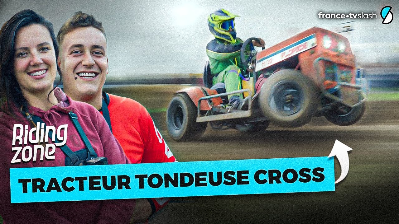 Des Champions s'affrontent en TRACTEURS TONDEUSES Cross