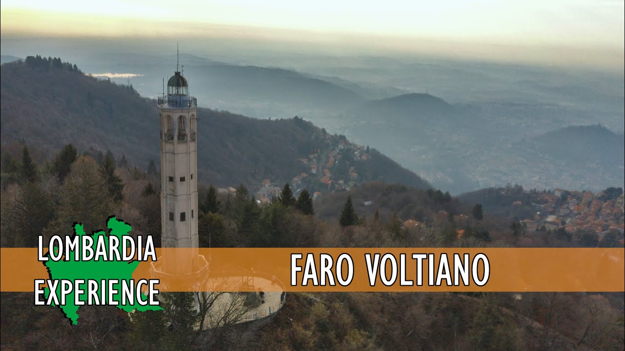 BRUNATE: l'omaggio ad Alessandro Volta e le terrazze panoramiche sul lago di Como
