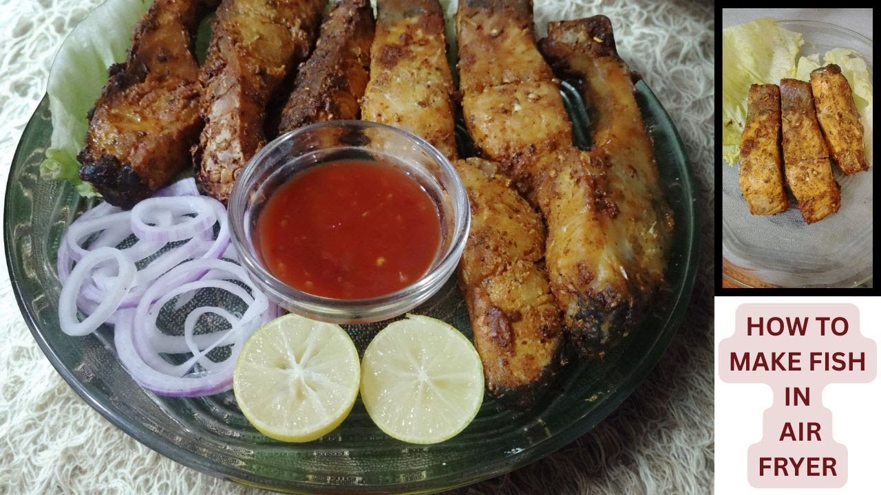 Crispy Air Fryer Fish Recipe | No Oil, No Mess, Ready in 10 Minutes!