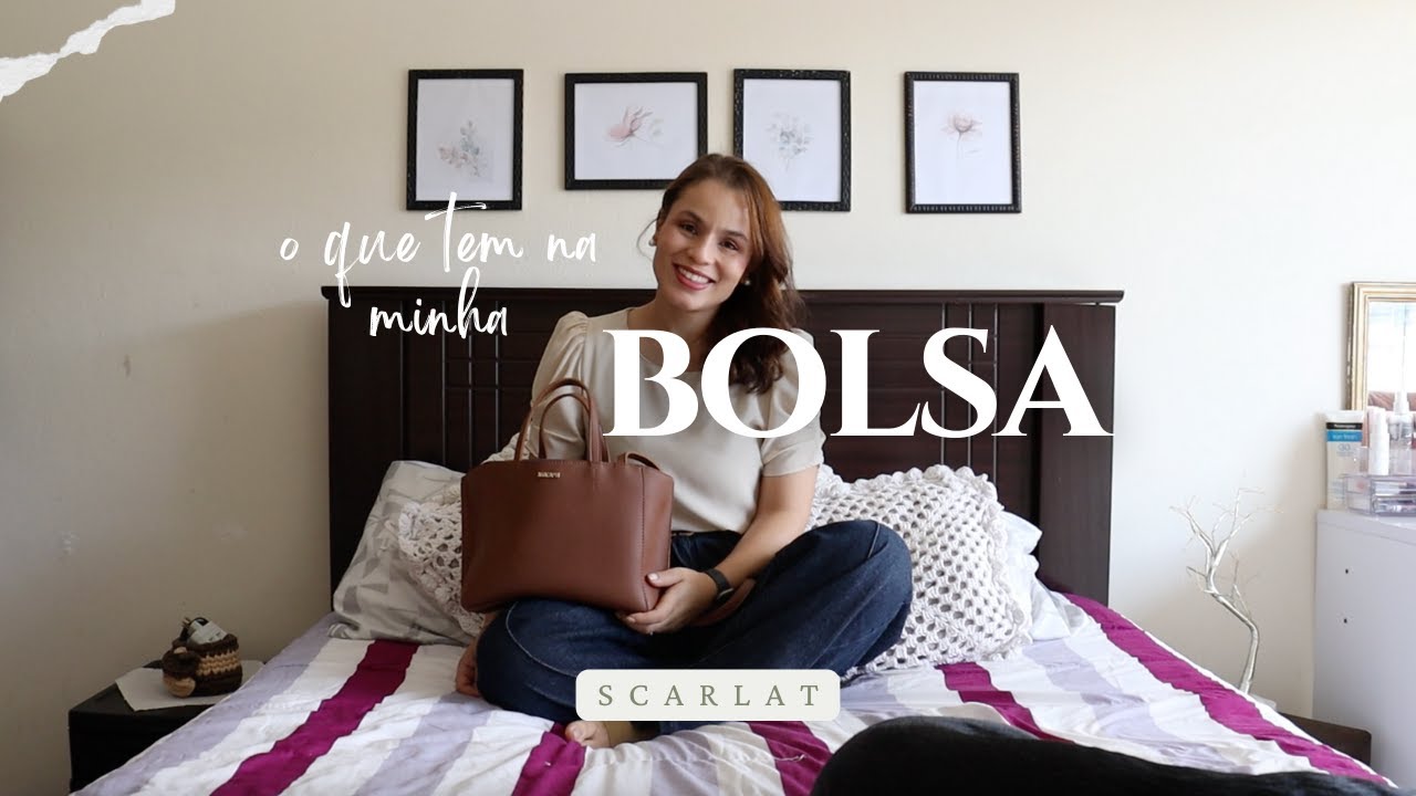 TAG: O Que Tem na Minha Bolsa | Descubra Meus Essenciais Diários
