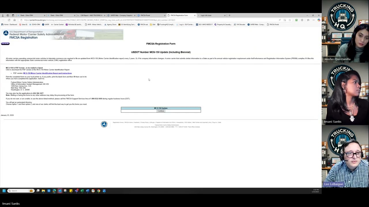 How to Easily Update Your MCS-150