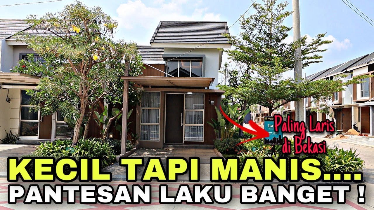 RUMAH MUNGIL TAPI MEWAH DI BEKASI | GRAND DUTA CITY BEKASI