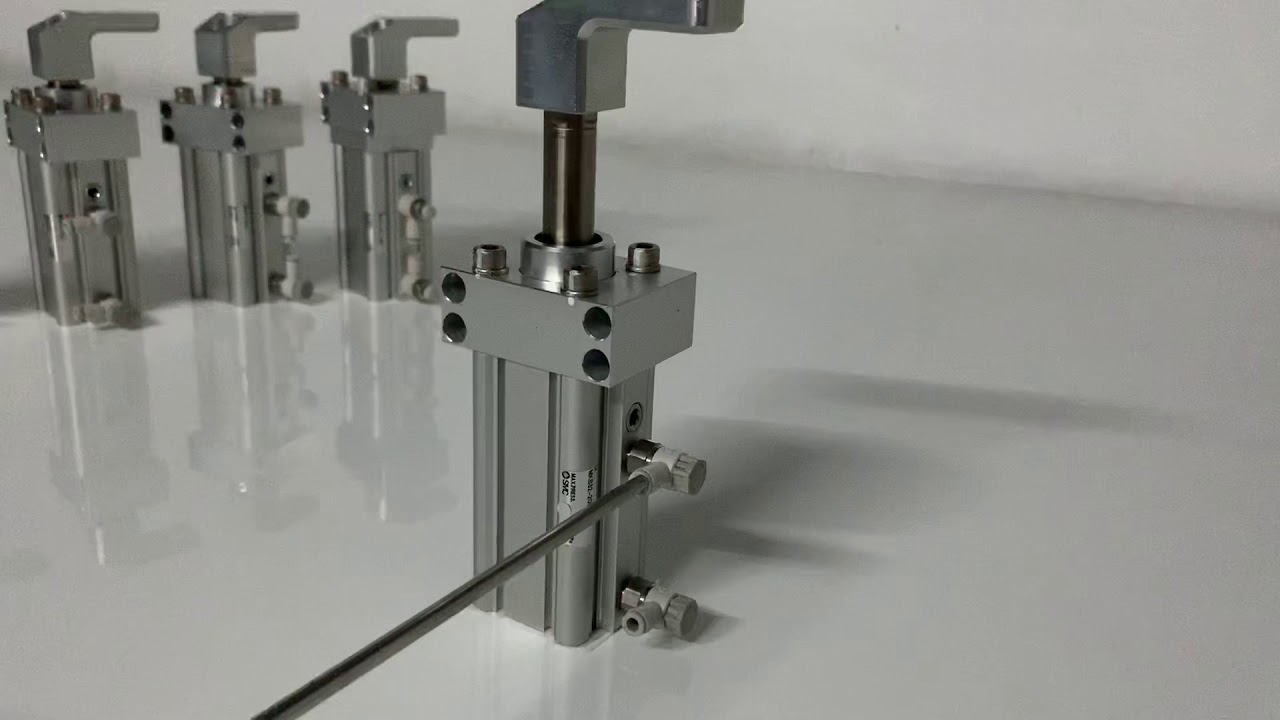 #MRPshop  Test : Rotary  Clamp  Cylinder  ( SMC ) Model : MKB32-20LZ