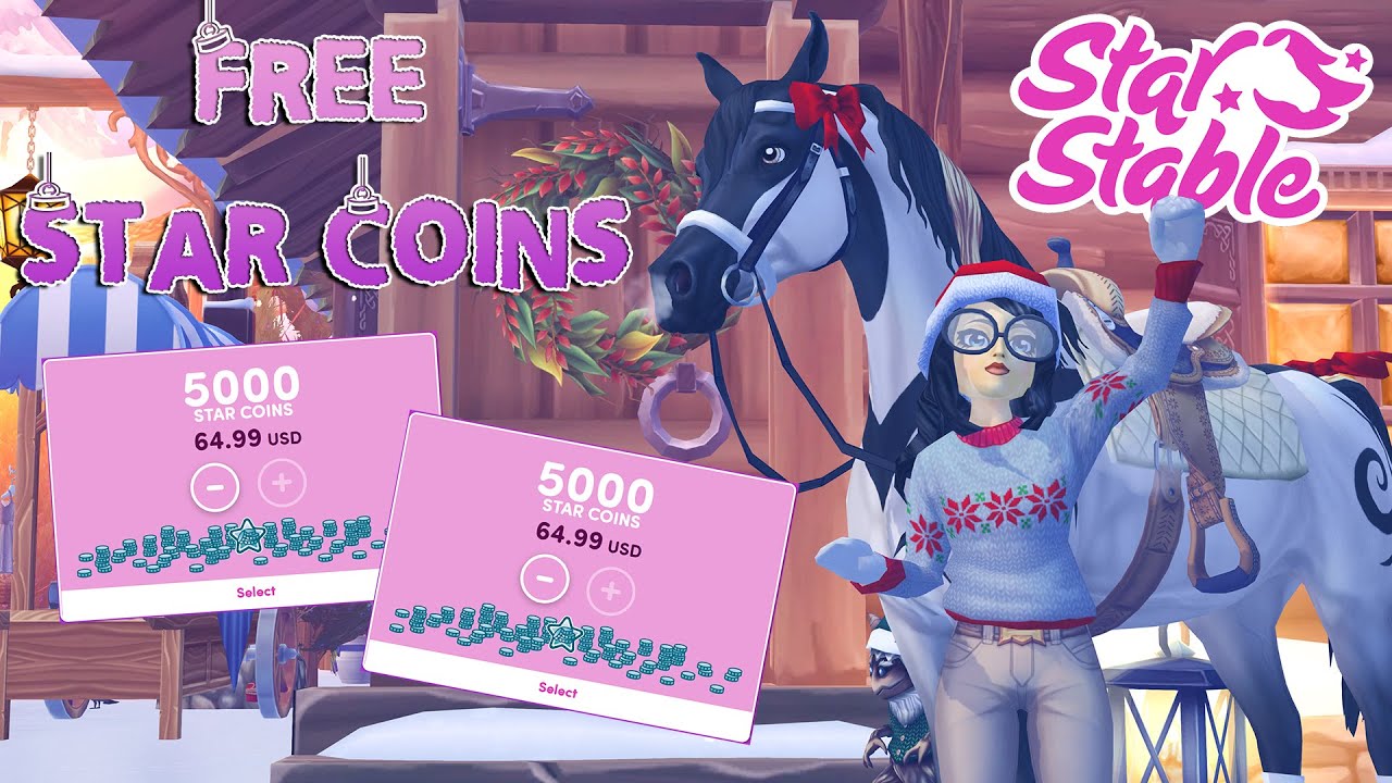 Star Stable 10,000 FREE Star Coins For Christmas!! (CLOSED!!!)