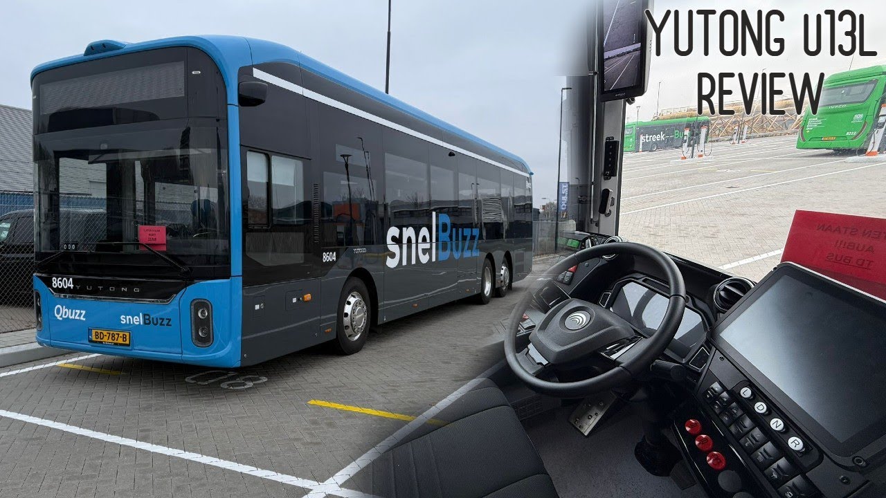 YUTONG U13L  REVIEW  (NL)  COMFORT EN CABINE!  #yutongbus #bus