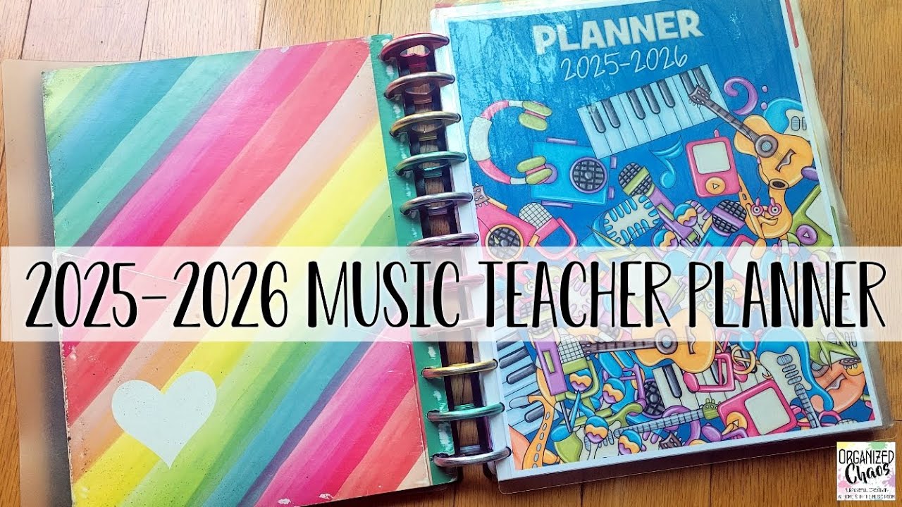 2025-2026 Music Teacher Planner