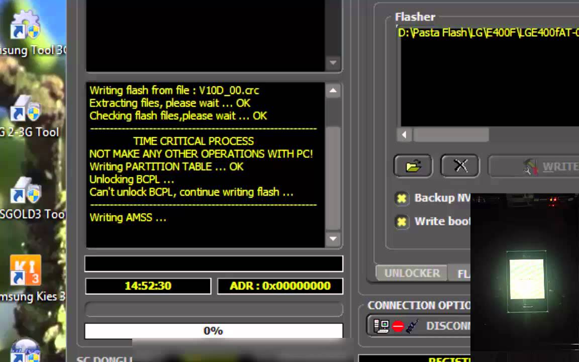 Firmware E400f Vygis Tool Box