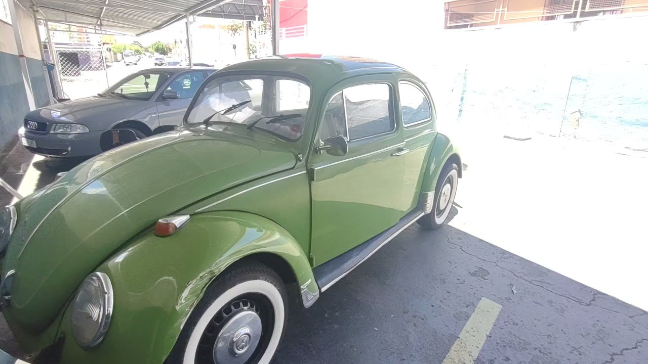 Local de número de motor e chassi Fusca