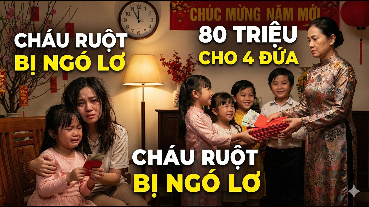 Đêm Giao Thừa Âm Vang Tiếng Khóc: Mẹ Chồng Lì Xì 80 Triệu Nhưng Ném Cho Con Tôi 20 Nghìn