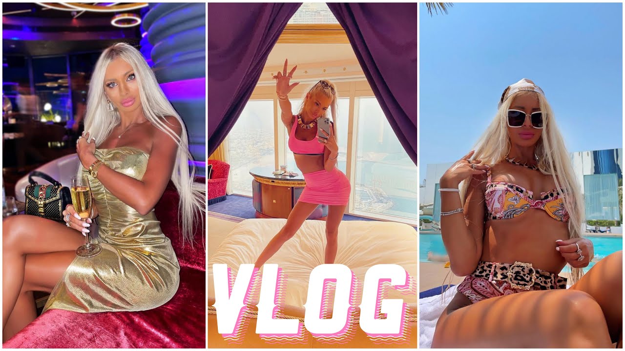 Dubai VLOG! Vila Jumeirah Roum tour! Zurka! Puno kupacih