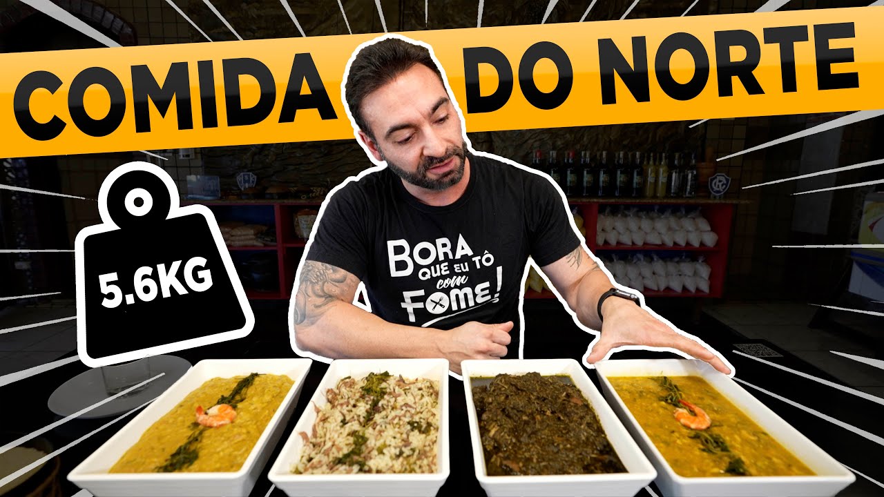 5.6KG DE VATAPÁ, MANIÇOBA, CARURU & ARROZ DE PATO COM JAMBÚ!!