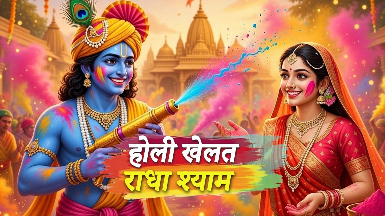 होली खेलत राधा श्याम - Holi Khelat Radha Shyam - Radha Shyam Holi Bhajan - New Holi Song 2026