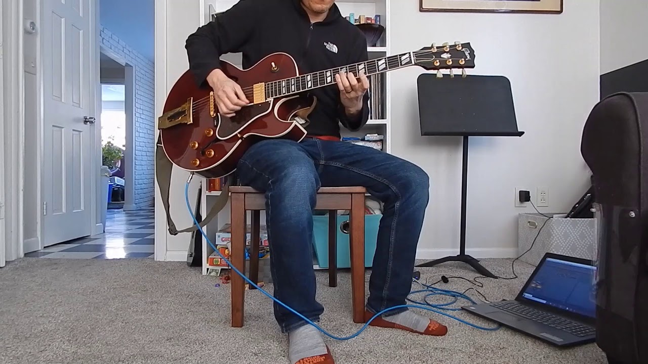 My Foolish Heart - solo jazz guitar - Gibson L4