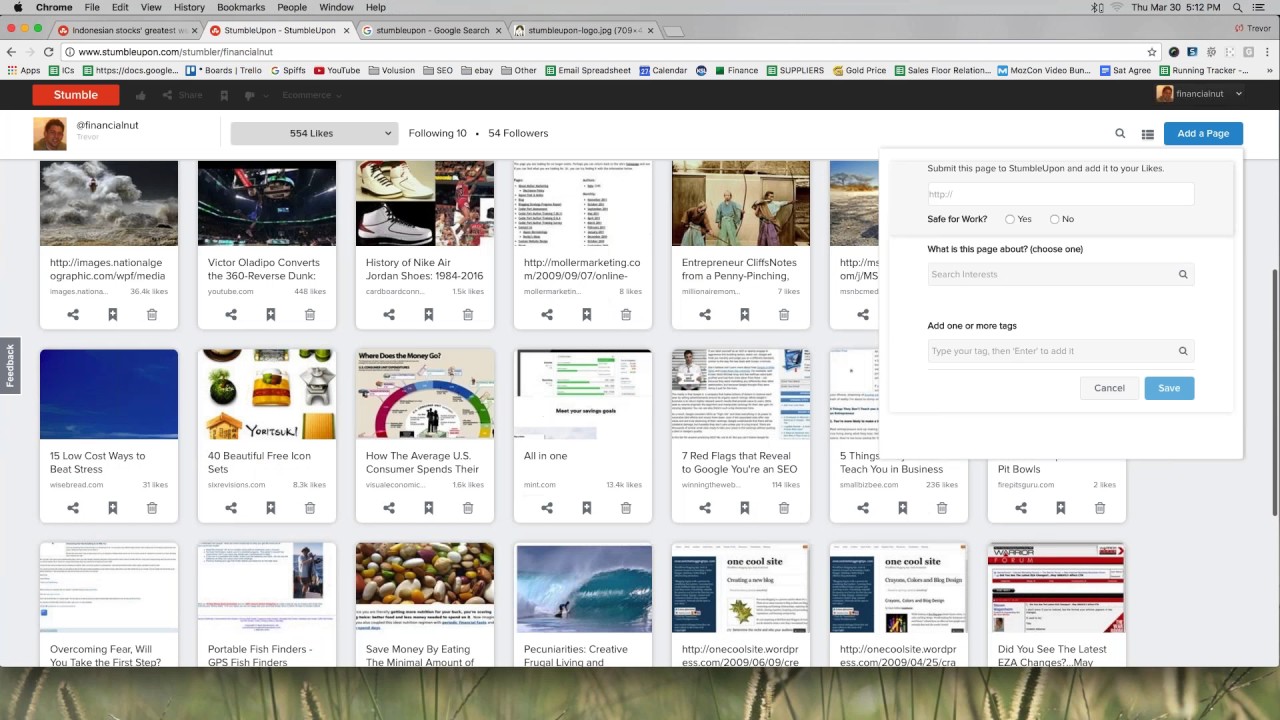 How to Submit a Page to StumbleUpon.com