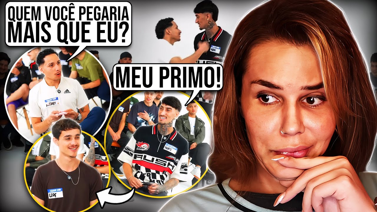 Wanessa Wolf reagindo TINDER NA VIDA REAL COM GAYS! 🏳️&zwj;🌈💙 EP 03 - Parte 1