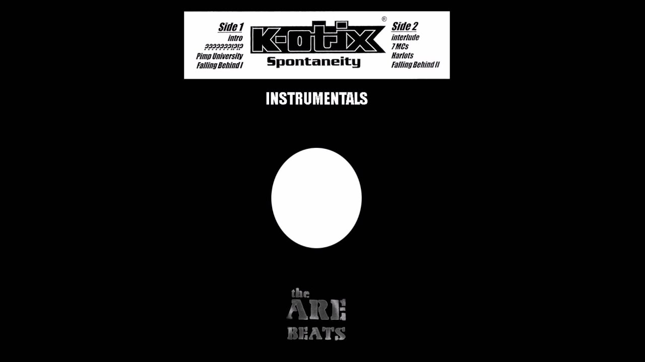 K Otix   Fallin' Behind II Instrumental