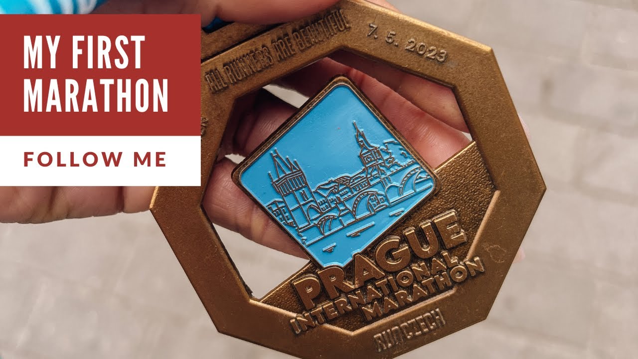 my first marathon (in prague) // vlog + marathon day