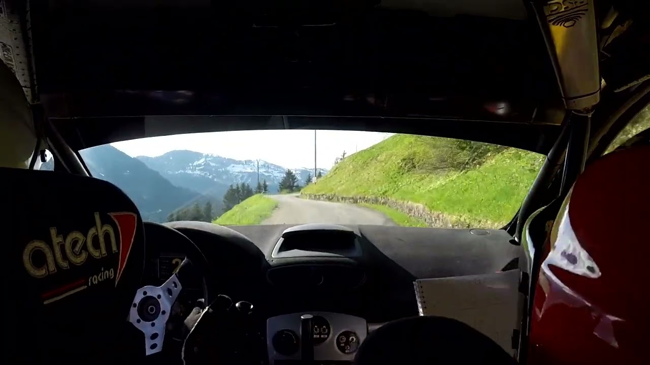 Rallye du Beaufortain 2022 (ES2) : Nicolas Perroux - Tanguy Maniglier - Renault Clio F2/14