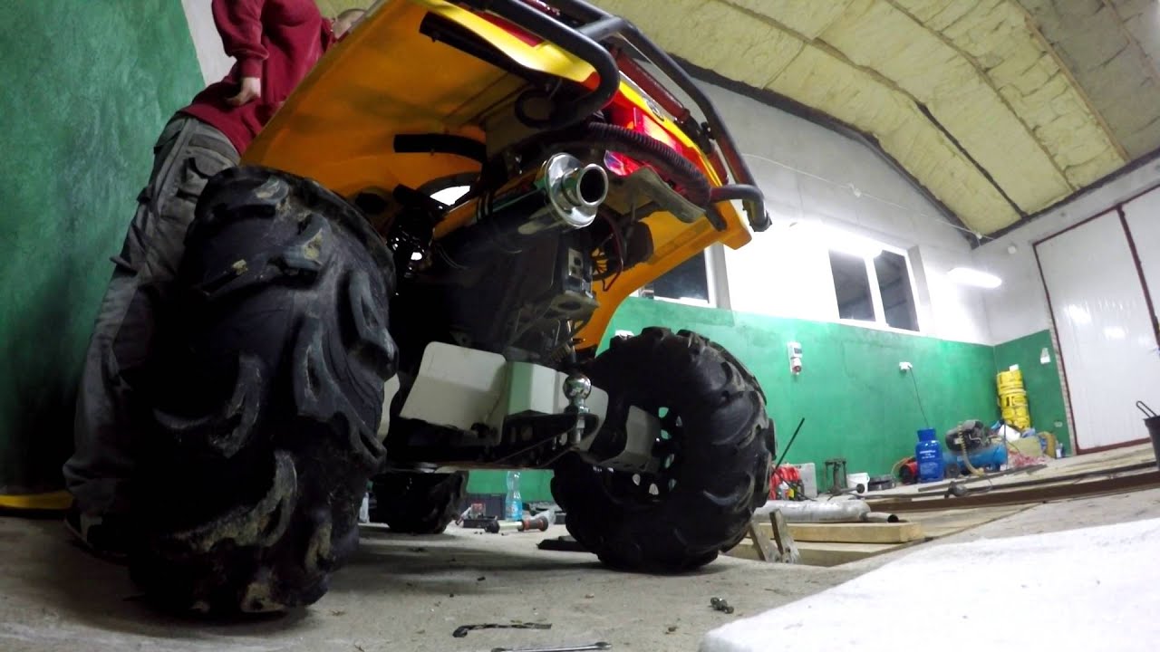 Dominator exhaust sound Can Am Outlander