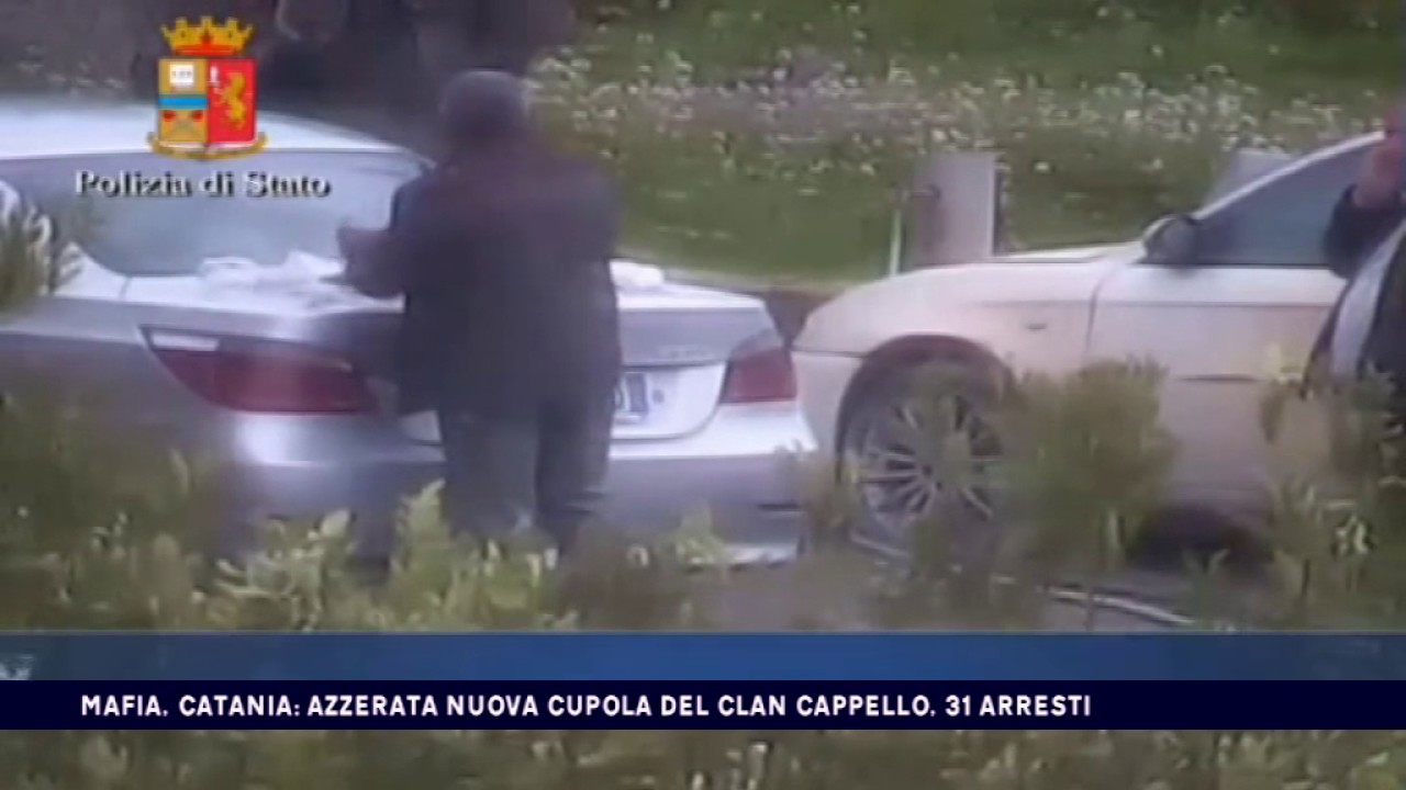 MAFIA, CATANIA. AZZERATA NUOVA CUPOLA DEL CLAN CAPPELLO, 31 ARRESTI del 13-01-2017
