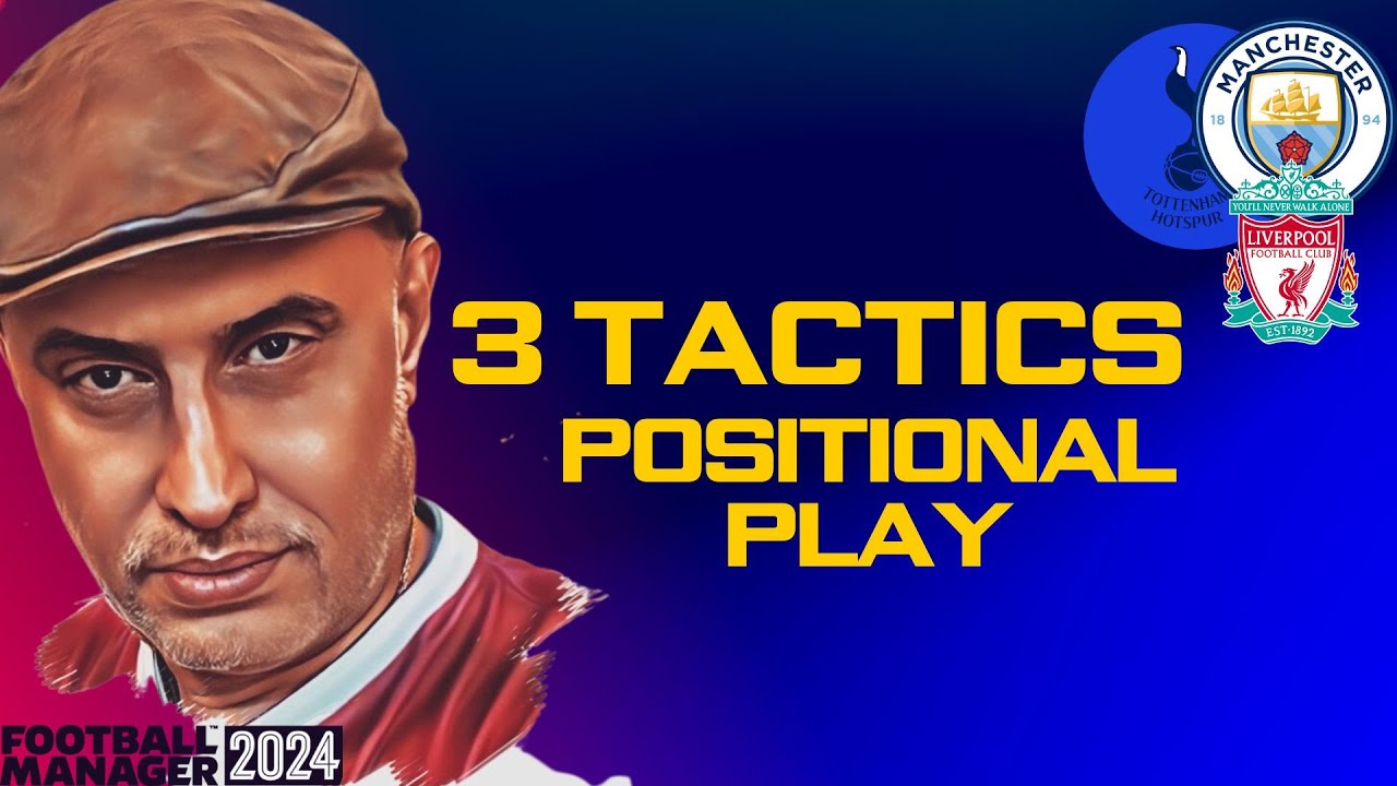 #FM24 Позиционная игра Серии 1: объяснение особенностей с тремя тактиками для FM24