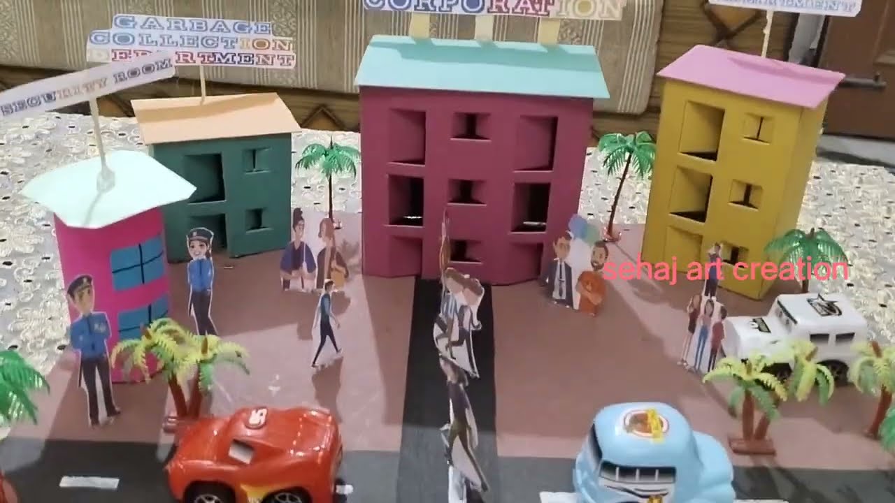 Municipal corporation Model #art #viral #drawing #youtube #schoolmodel