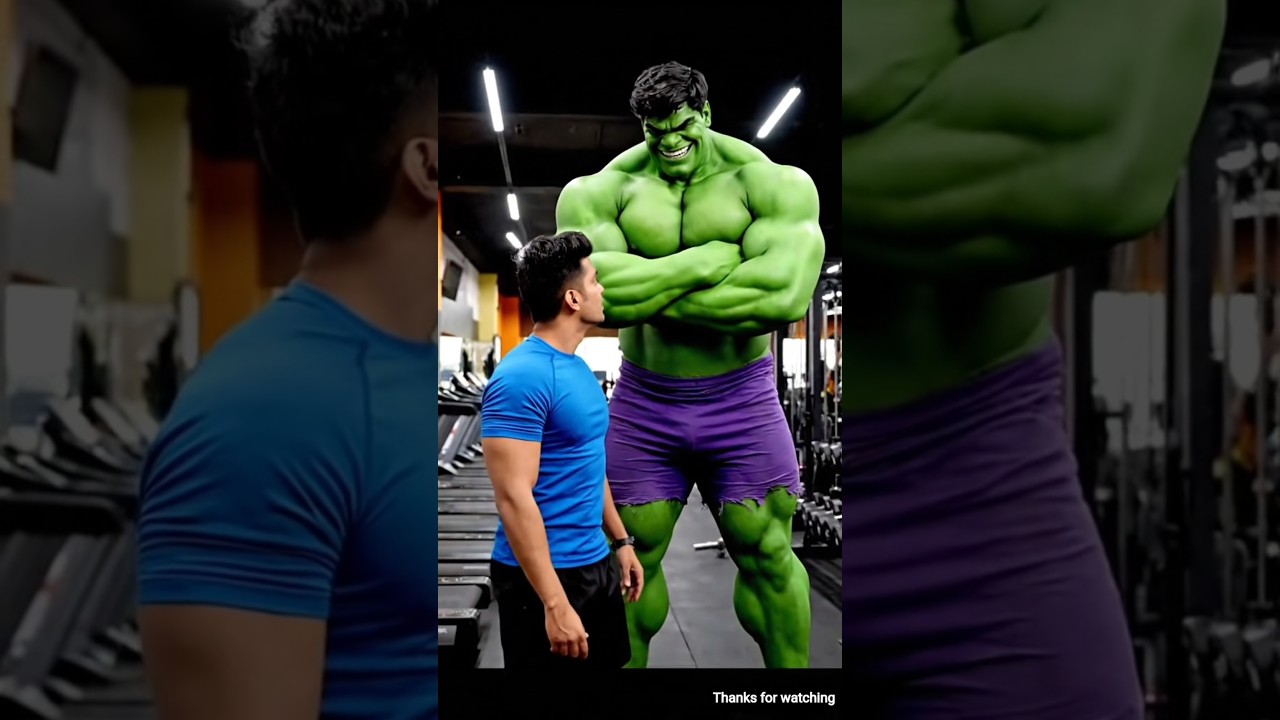 Hulk Ki Gym Entry 😈 | Full Power Workout 💪 