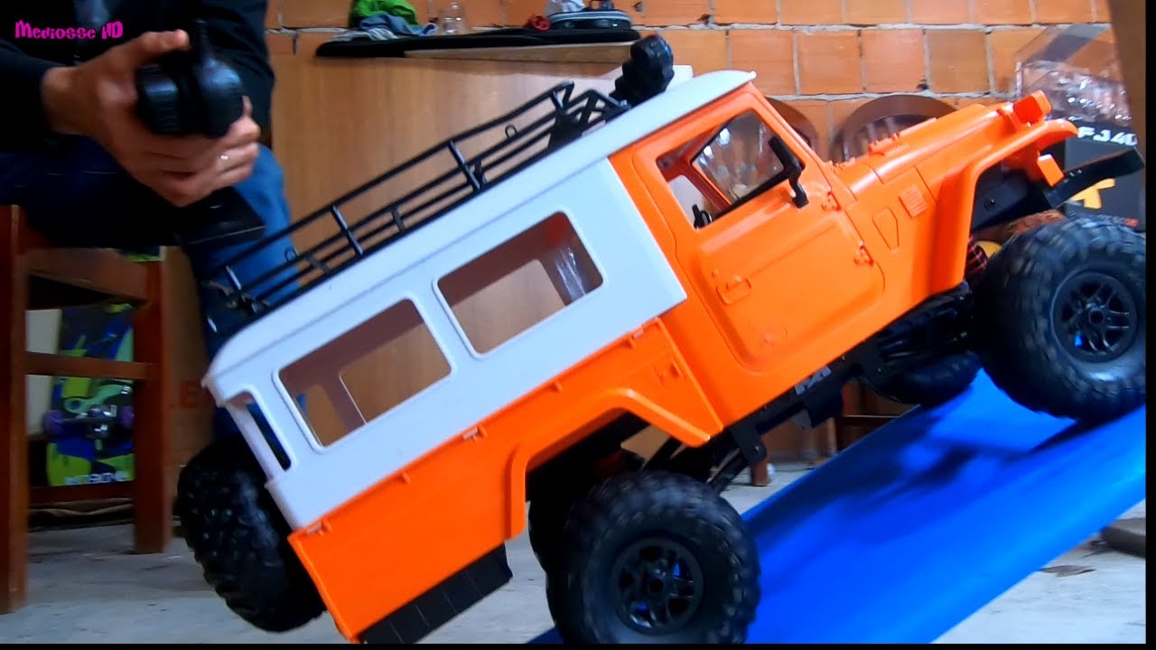 MN 40 2.4G 1/12 Crawler RC Car Vehicle Models RTR climb test