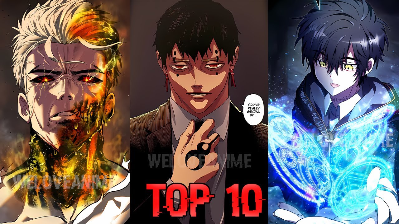 Top 10 Manhwa Where a Loser MC Gets Overpowered | Manhwa Recommendations