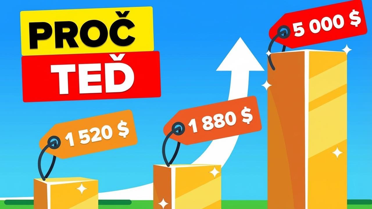 Skutečný důvod, proč zlato stále roste na hodnotě