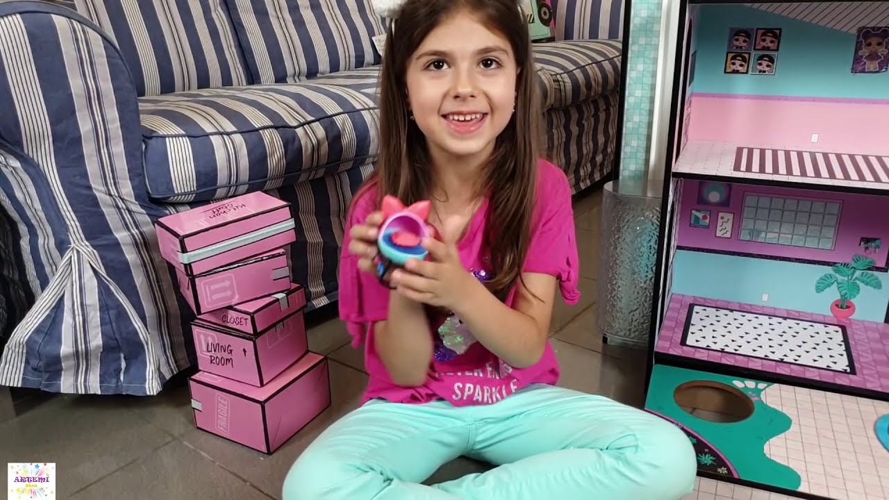 ARTEMI ARIADNI STAR ⭐ ΣΠΙΤΙ LOL SURPRISE HOUSE 🏚️ UNBOXING !!!🔥