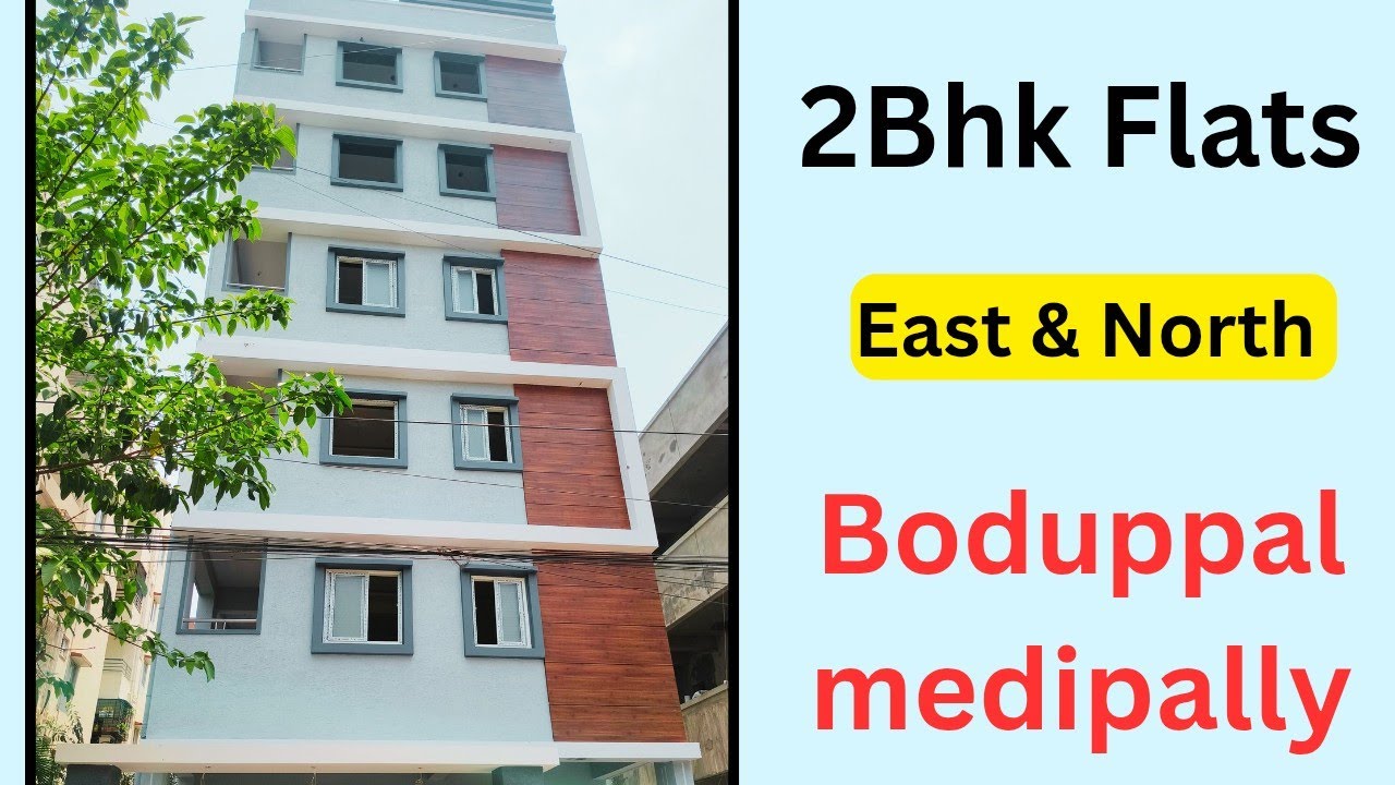 అధ్బుతమైన  2Bhk Flats For Sale in Uppal , medipally .