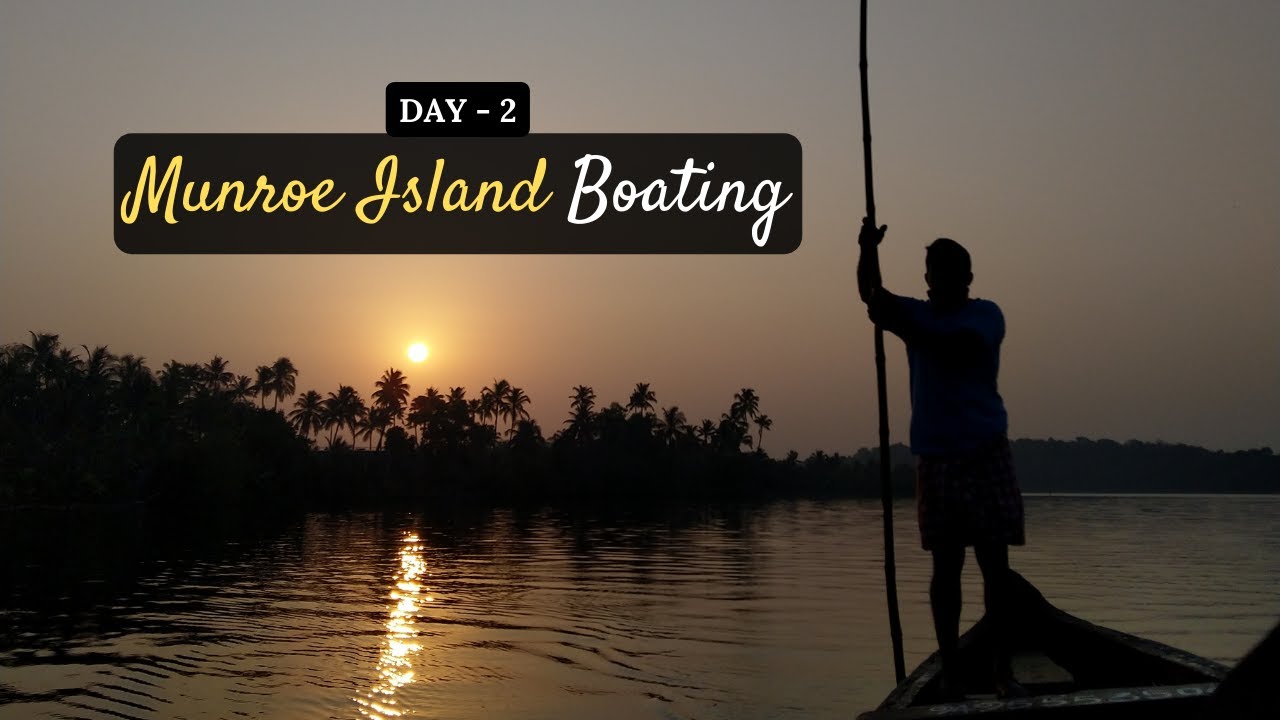 BEAUTIFUL Sunrise in Kerala | Munroe Island | Day 2 | #munrothuruth #munroeisland  #kerala