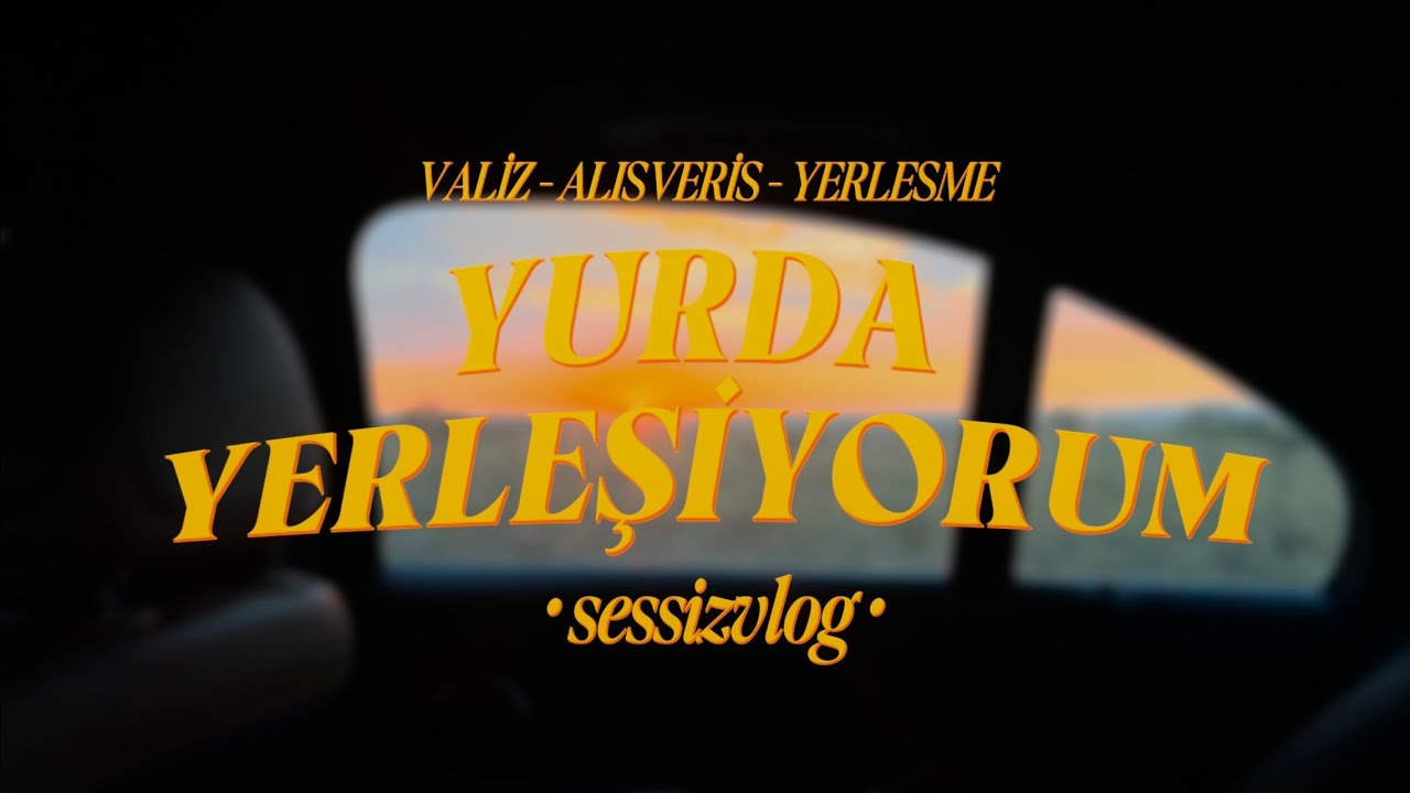 YURDA YERLEŞİYORUM/ yurt alışverişi + eşya toplama + kargo açılımı + yerleştirme