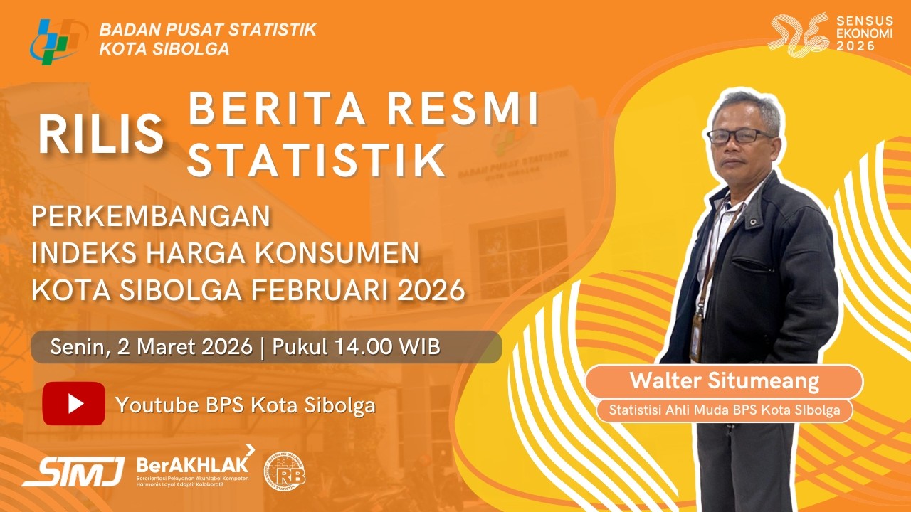 Rilis BRS Perkembangan IHK Kota Sibolga Februari 2026
