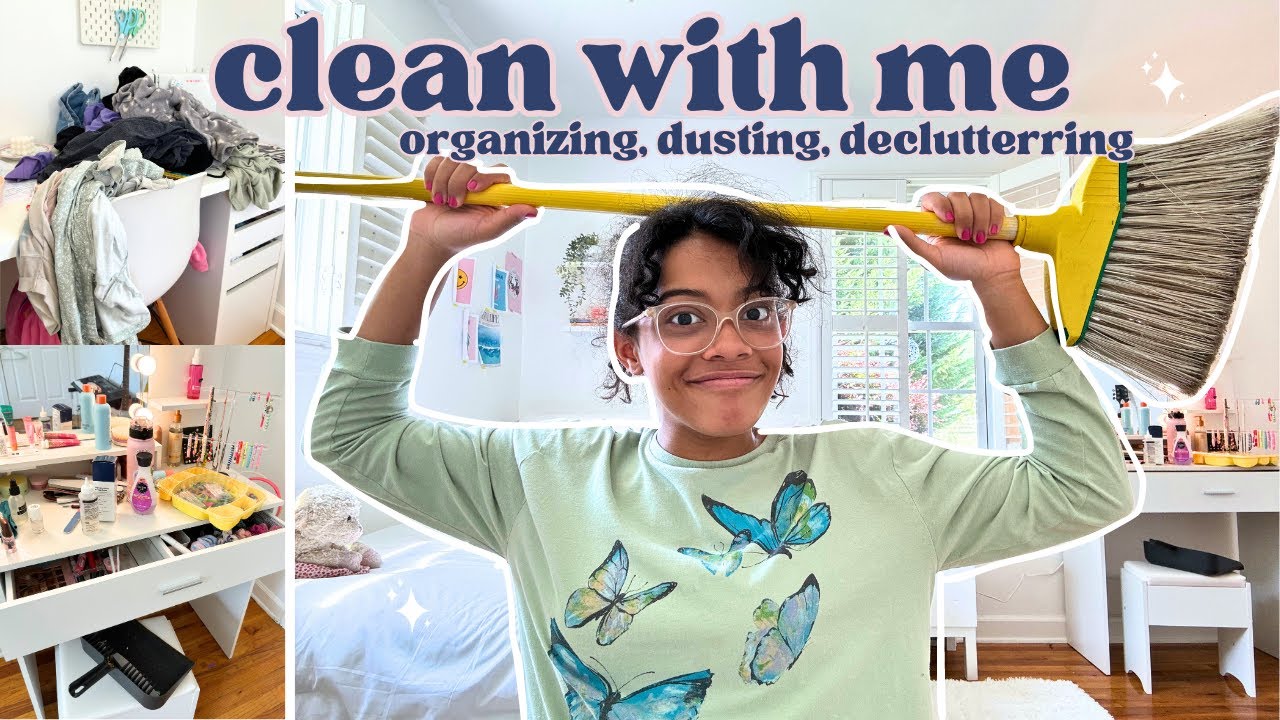 Cleaning My Messy Room 2024 🫧 🧹 *this will motivate you*