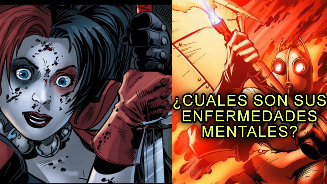 10 Villanos de Batman y sus Enfermedades Mentales
