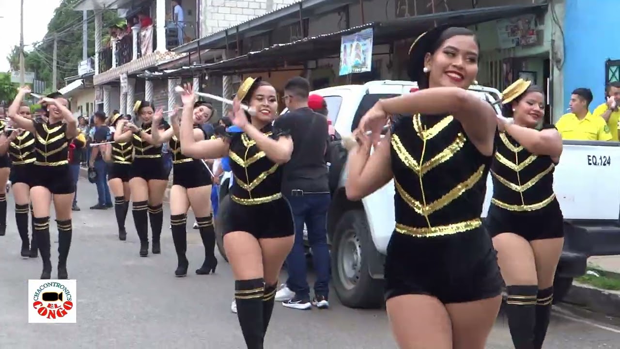 INSA MUSIC BAND en Desfile del Correo El Congo 2024, Santa Ana, El Salvador.