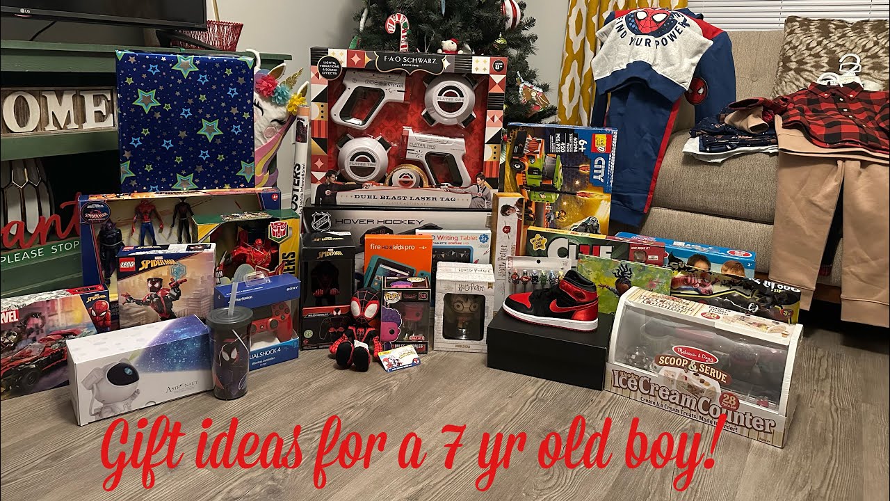 What I got my 7 year old son for Christmas + Birthday | gift ideas | Christmas 2023