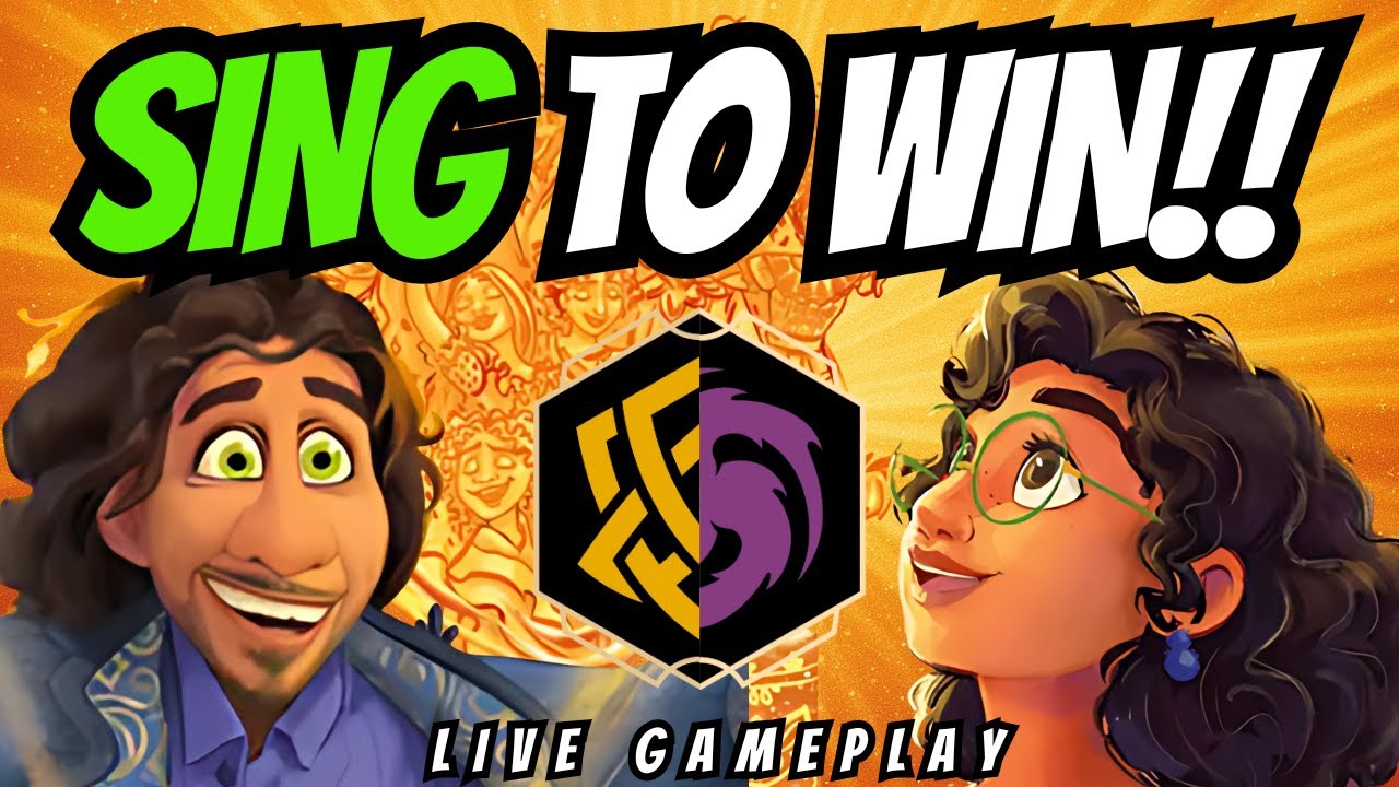 Can Singing Win Games?! 🎶✨ | Madrigals in Ranked Lorcana! 🟣🟡