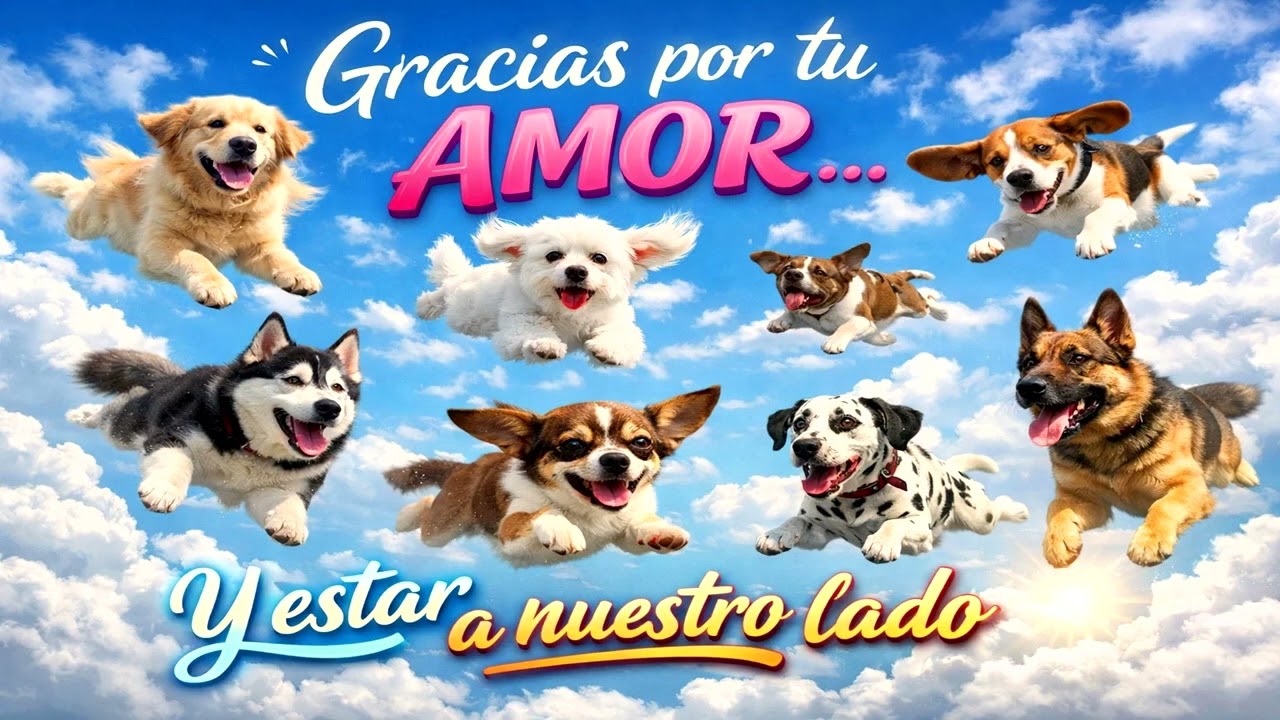 Canción dedicada a perros eternos | Ladridos que ahora viven en el cielo @Youtube