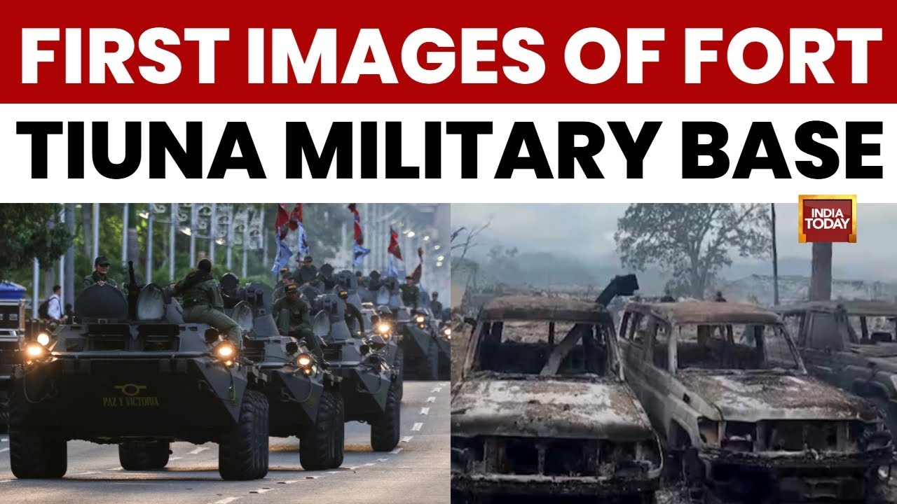 US-Venezuela News: First Images Of Fort Tiuna Military Base | Images Show Military Base Destroyed