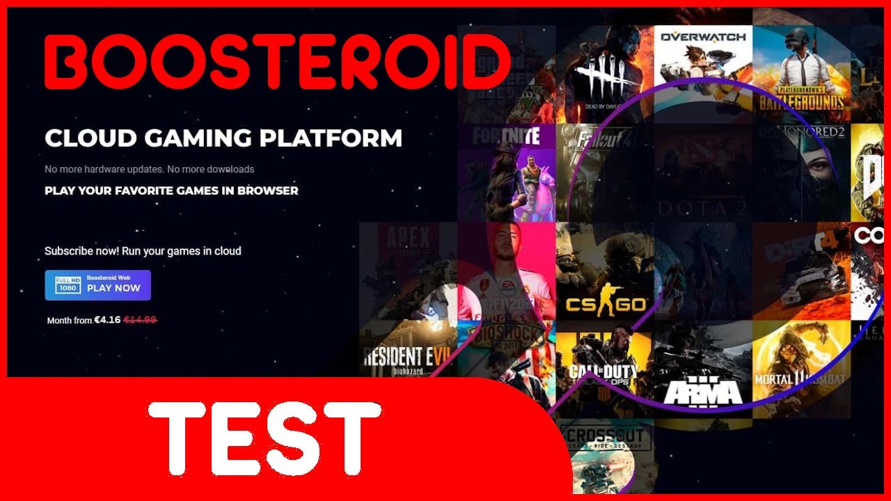 BOOSTEROID - lepszy niż GeForce Now? Testujemy World of Warcraft, Battlefield I i GTA5!