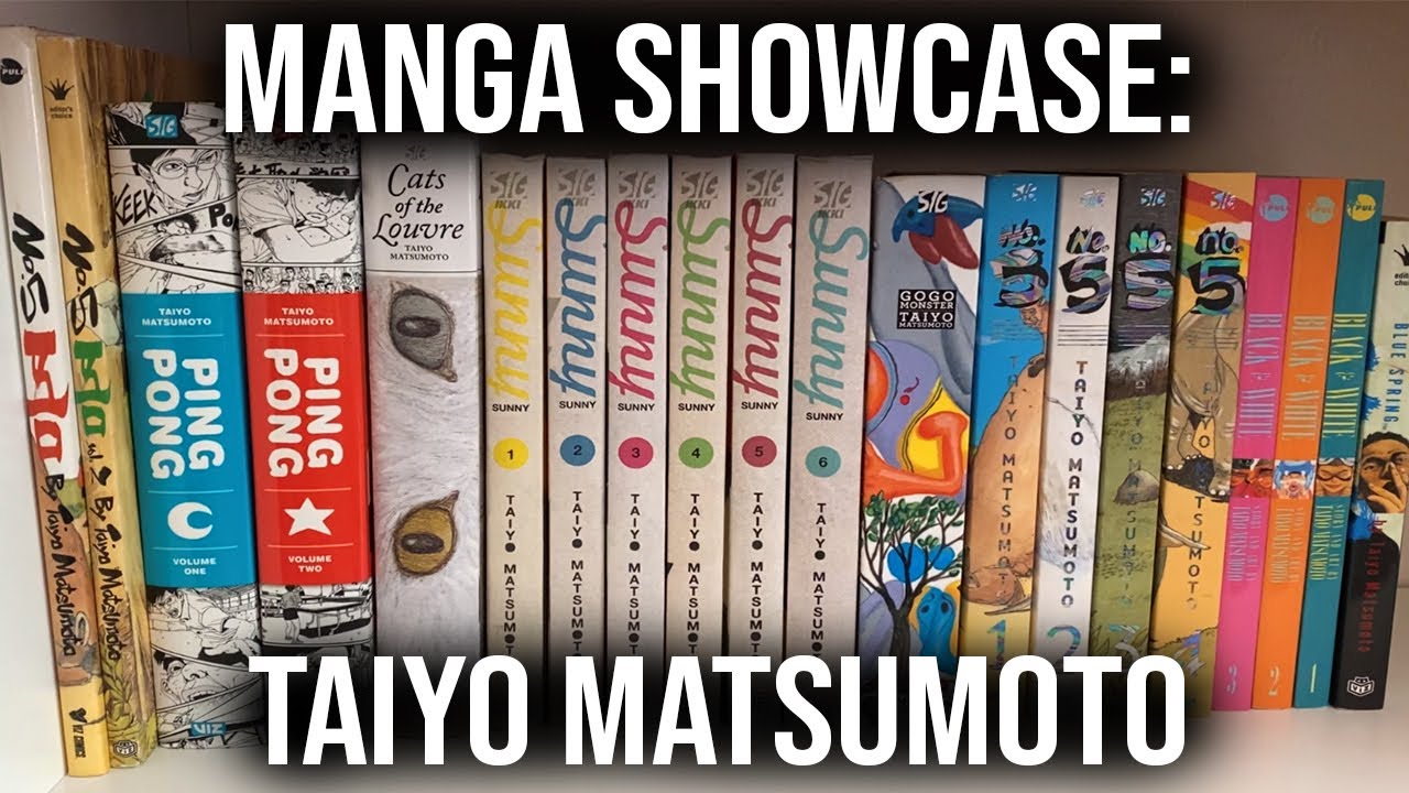 My COMPLETE Taiyo Matsumoto Manga Collection!